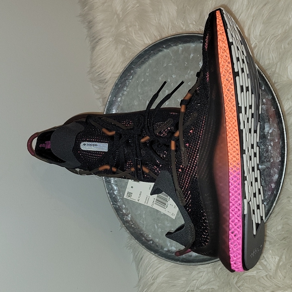 Adidas 4D Fusio lace up athletic shoes mens size 8 1/2